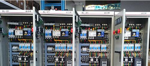 隧道對旋風(fēng)機(jī)軟啟動控制帶雙電源切換控制柜